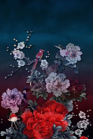 大牌风印花华亿平台图片