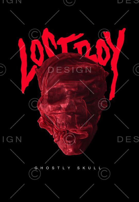 骷髅印花华亿平台图片