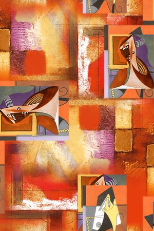 涂鸦印花华亿平台图片