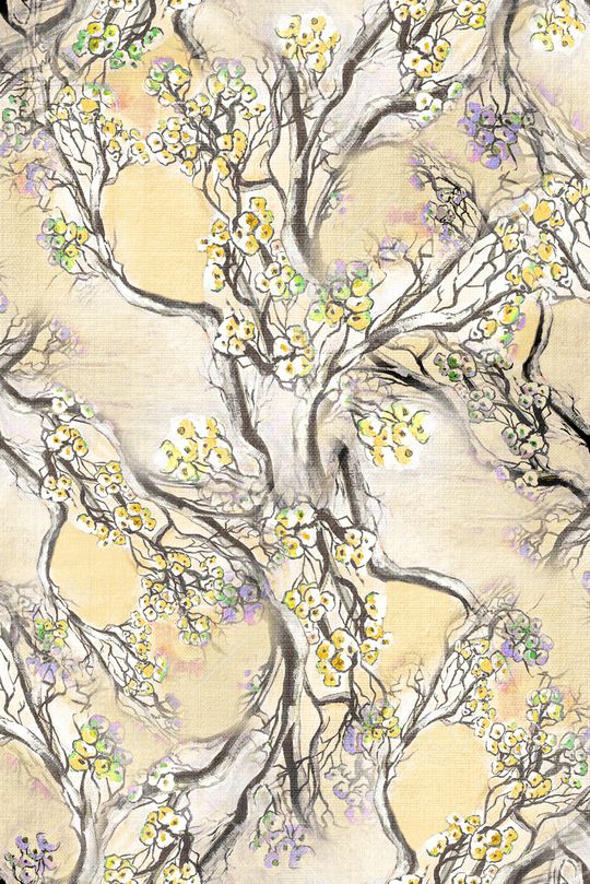 手绘印花华亿平台图片