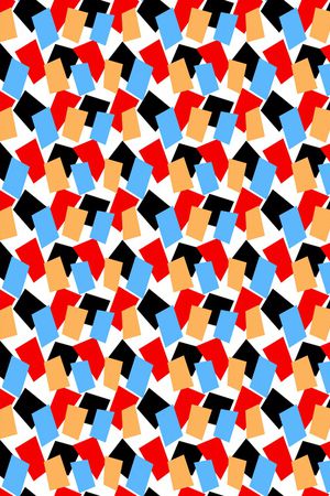 几何印花华亿平台图片