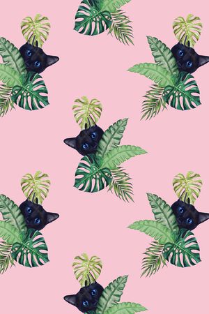 猫印花华亿平台图片