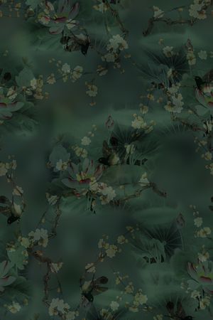 中国风旗袍印花印花华亿平台图片