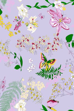 二方连续印花华亿平台图片