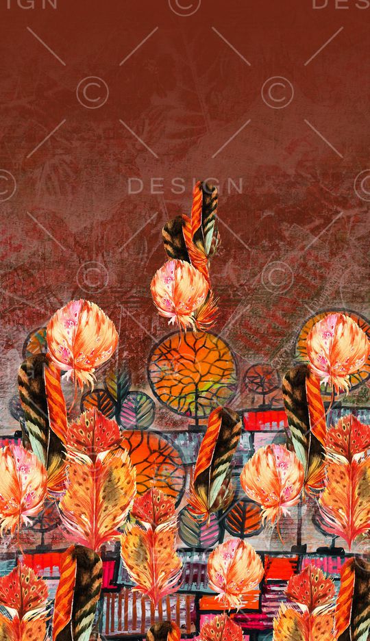 定位花印花华亿平台图片