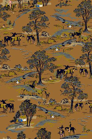 线条画印花华亿平台图片