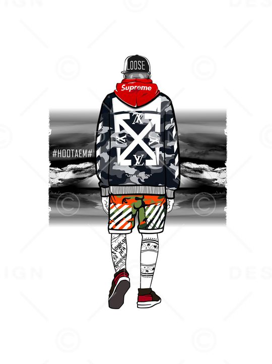 男装印花华亿平台图片