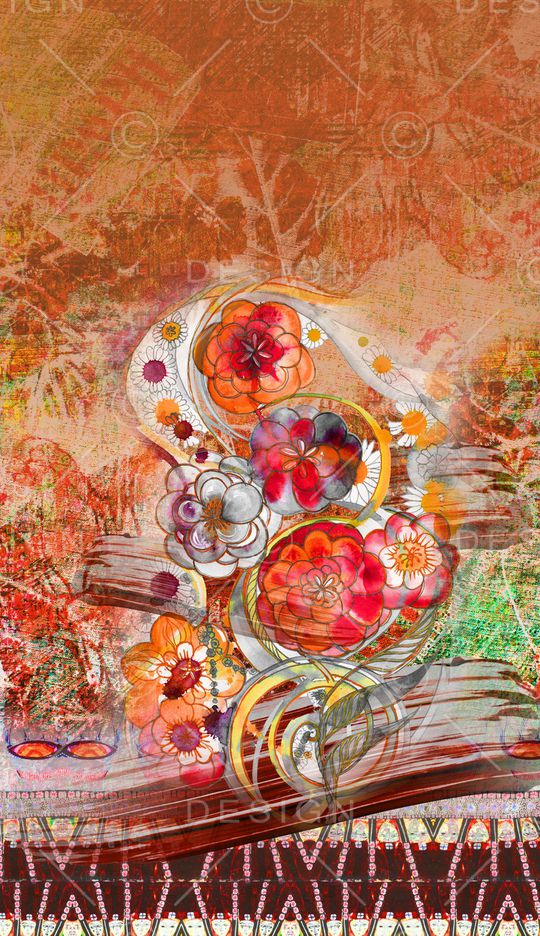 定位花印花华亿平台图片