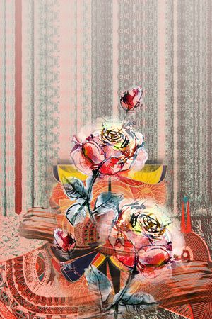 定位花印花华亿平台图片