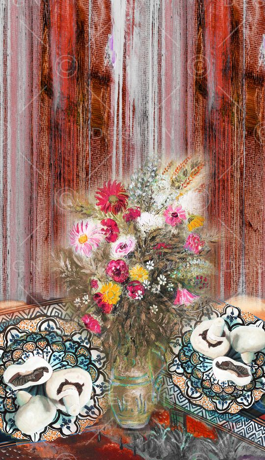 定位花印花华亿平台图片