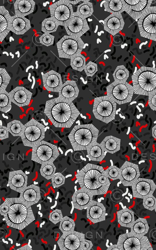 几何印花华亿平台图片