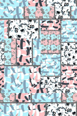 几何印花华亿平台图片