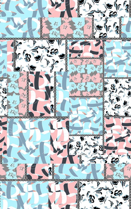 几何印花华亿平台图片