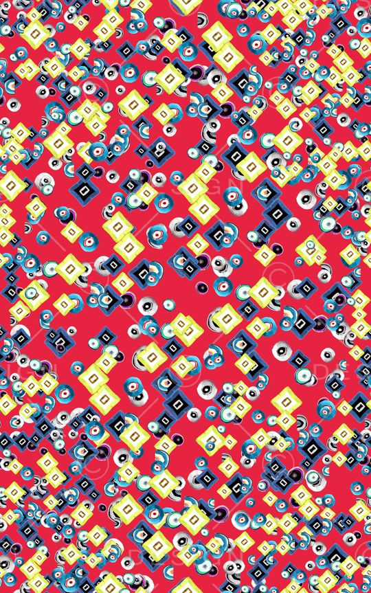 几何印花华亿平台图片