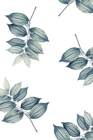 绿植树叶印花华亿平台图片