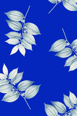 绿植树叶印花华亿平台图片