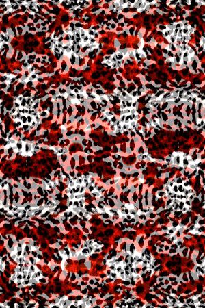 动物纹印花华亿平台图片