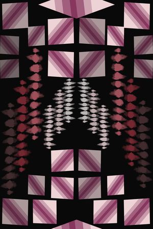 几何印花华亿平台图片