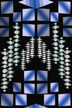 几何印花华亿平台图片