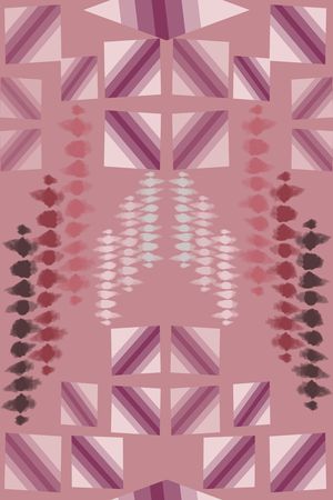 几何印花华亿平台图片