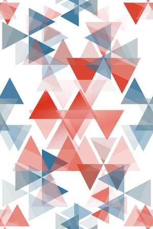 三角形印花华亿平台图片