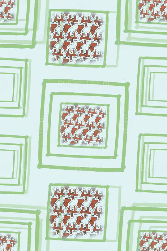 几何印花华亿平台图片