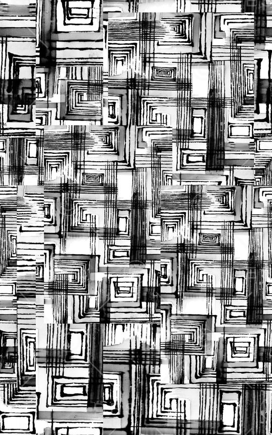 几何印花华亿平台图片