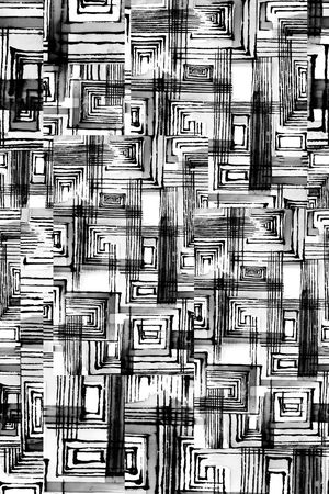 几何印花华亿平台图片