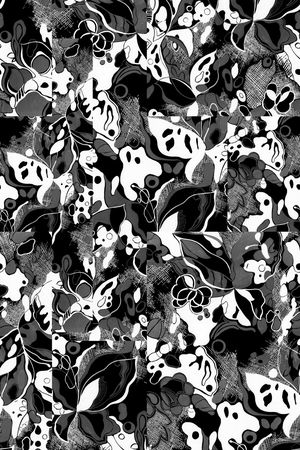 几何印花华亿平台图片