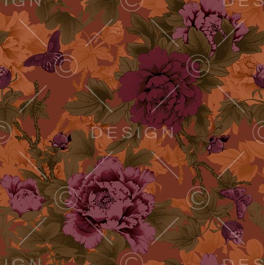 旗袍印花华亿平台图片