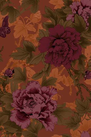 旗袍印花华亿平台图片