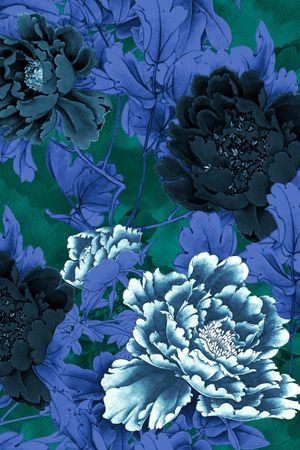 旗袍印花华亿平台图片