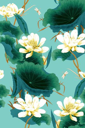 旗袍印花华亿平台图片