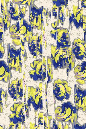 抽象印花华亿平台图片