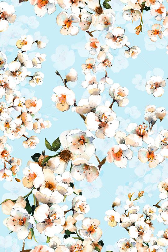 树枝印花华亿平台图片