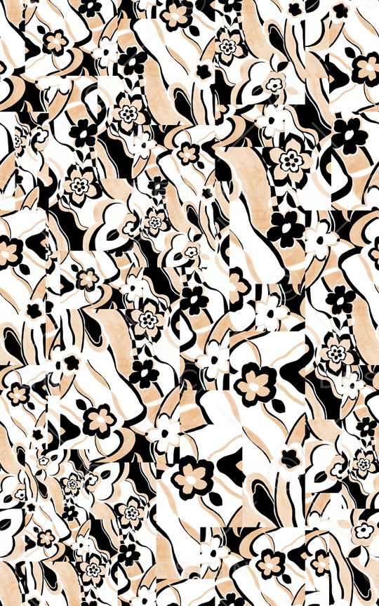 线条画印花华亿平台图片