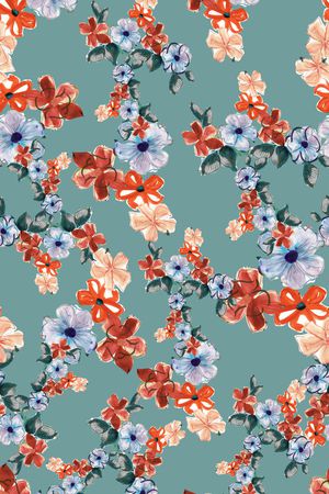 抽象印花华亿平台图片