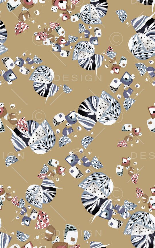 线条画印花华亿平台图片