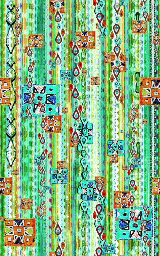 线条画印花华亿平台图片