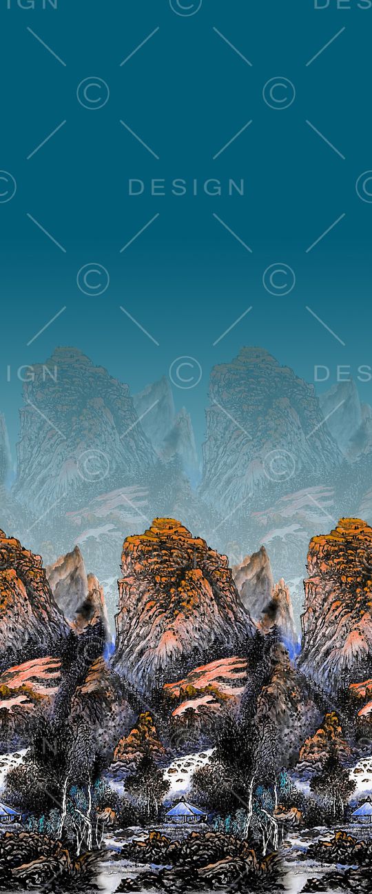 大牌风印花华亿平台图片