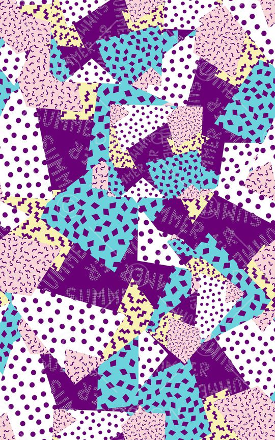 几何印花华亿平台图片