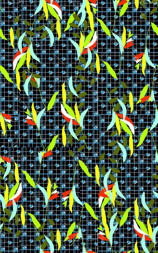 几何印花华亿平台图片