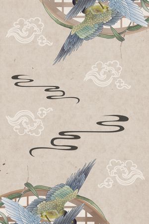 古典花纹印花华亿平台图片