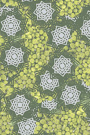 几何印花华亿平台图片