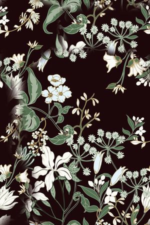 春夏华亿平台印花华亿平台图片