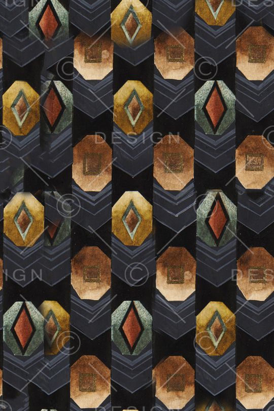 几何印花华亿平台图片