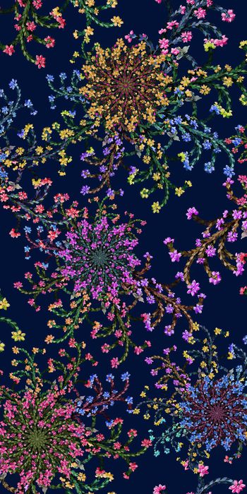 绿植树叶印花华亿平台图片