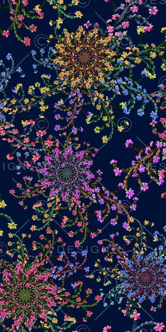 绿植树叶印花华亿平台图片