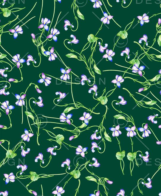 小碎花印花华亿平台图片