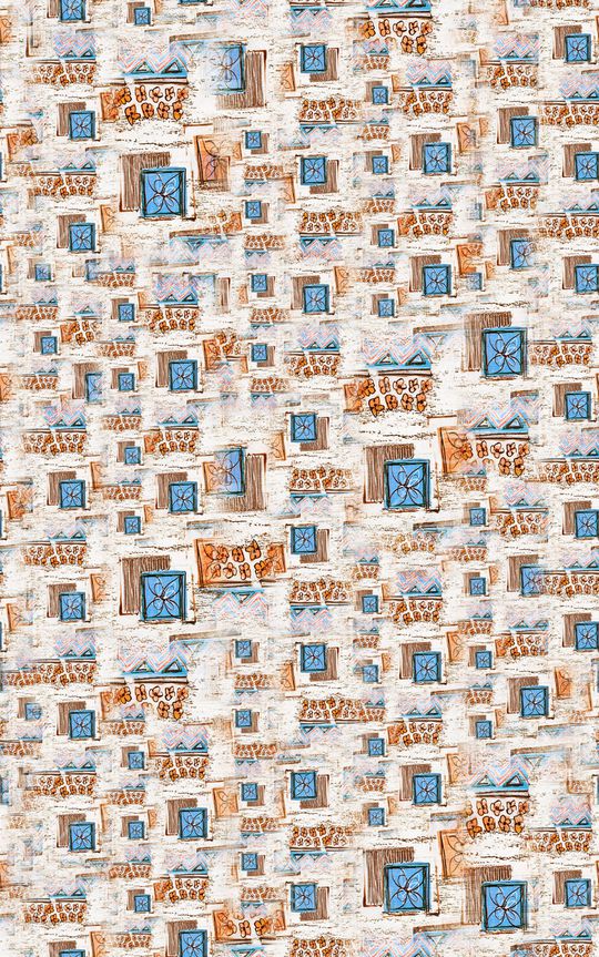 几何印花华亿平台图片